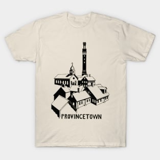 Provincetown Vintage Cape Cod Gay New England LGBT T-Shirt